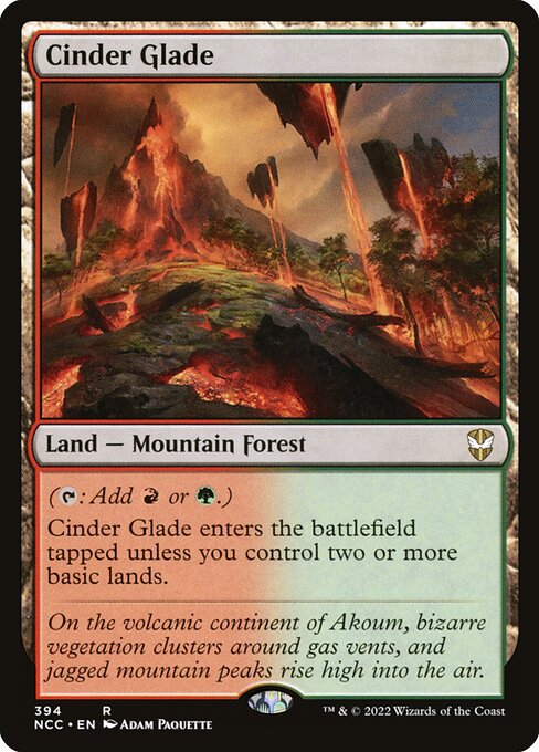 Cinder Glade (New Capenna Commander)
