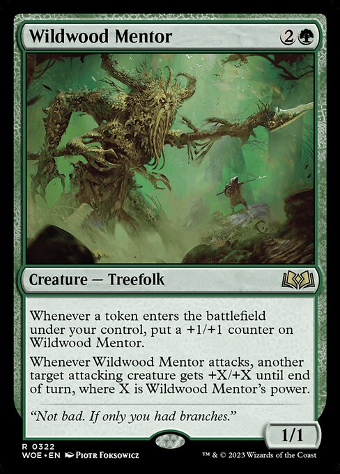 Wildwood Mentor (Wilds of Eldraine)