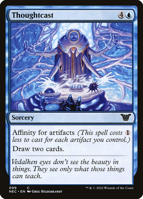 Thoughtcast (Neon Dynasty Commander)