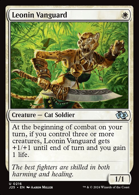Leonin Vanguard (Foundations Jumpstart)