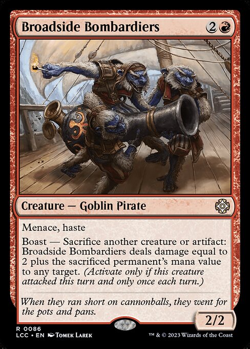 Broadside Bombardiers (The Lost Caverns of Ixalan Commander)