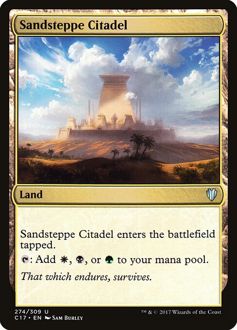 Sandsteppe Citadel (Commander 2017)