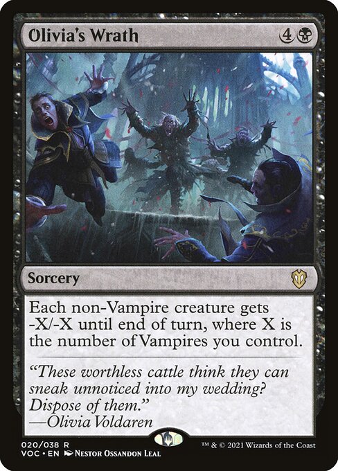 Olivia's Wrath (Crimson Vow Commander)