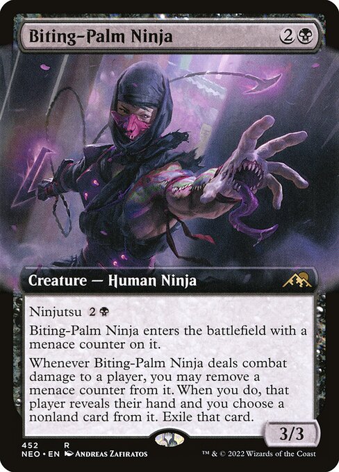 Biting-Palm Ninja (Kamigawa: Neon Dynasty)