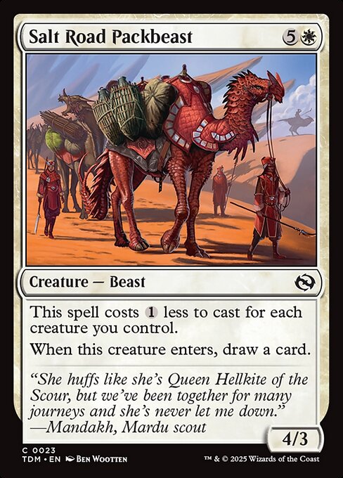 Salt Road Packbeast (Tarkir: Dragonstorm)