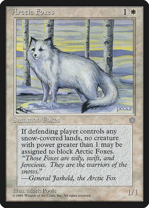 Arctic Foxes (Ice Age)