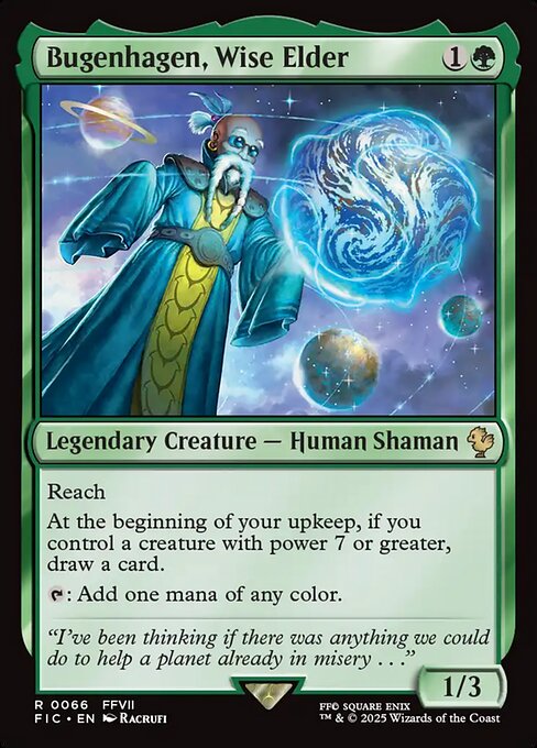 Bugenhagen, Wise Elder (Final Fantasy Commander)