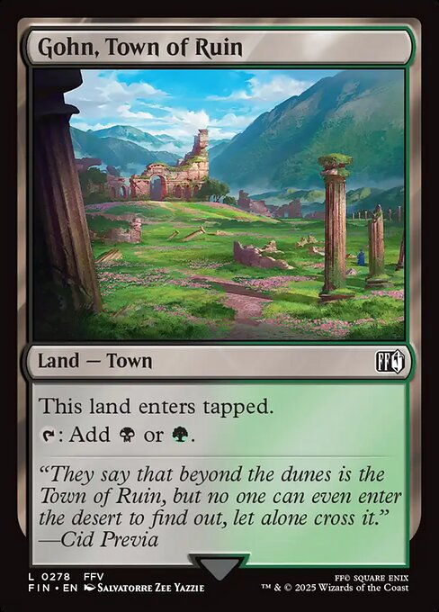 Gohn, Town of Ruin (Final Fantasy)