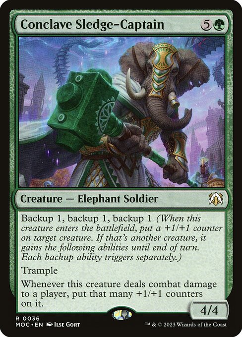 Conclave Sledge-Captain (March of the Machine Commander)