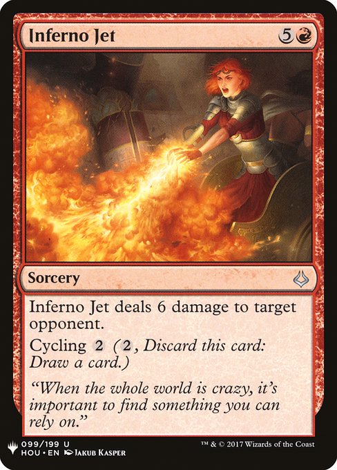 Inferno Jet (The List)