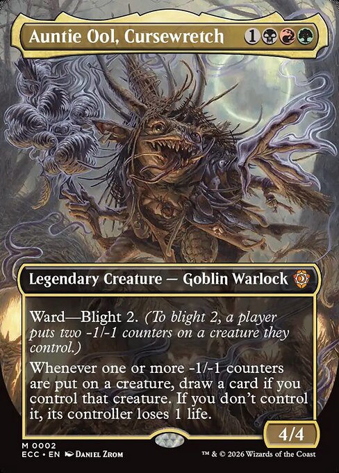 Auntie Ool, Cursewretch (Lorwyn Eclipsed Commander)