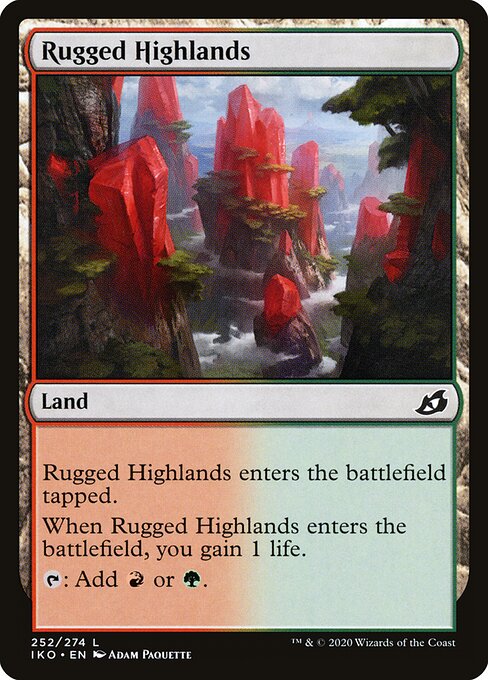 Rugged Highlands (Ikoria: Lair of Behemoths)