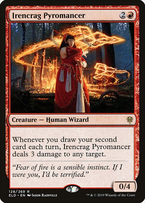 Irencrag Pyromancer (Throne of Eldraine)