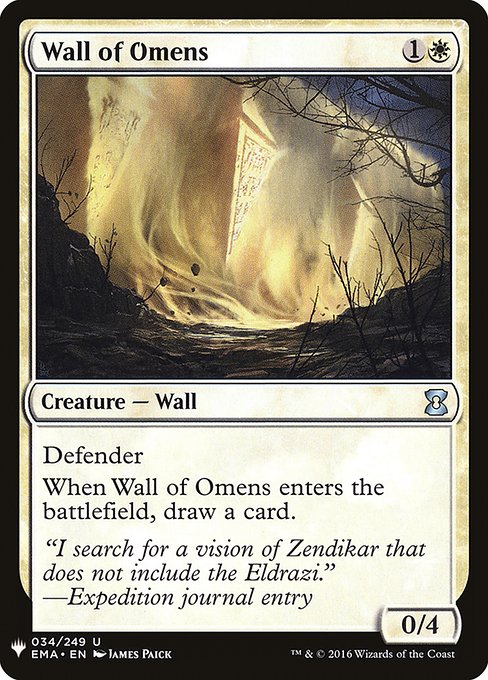Wall of Omens (The List)
