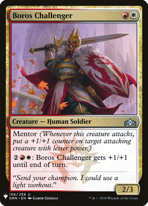 Boros Challenger (The List)
