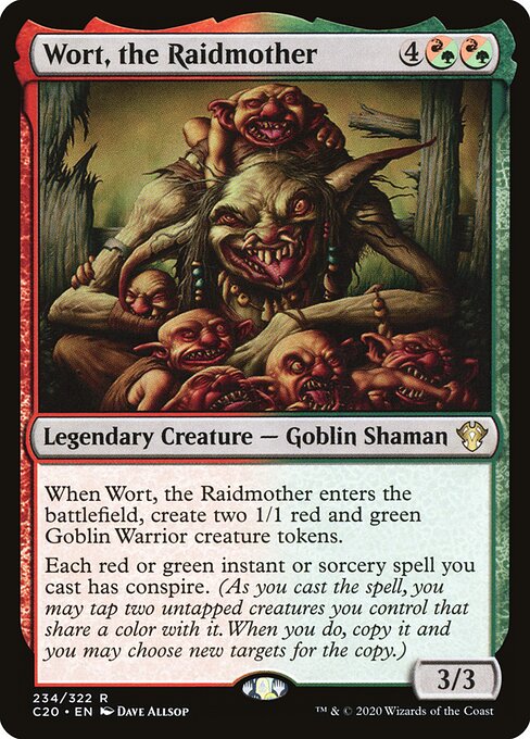 Wort, the Raidmother (Commander 2020)