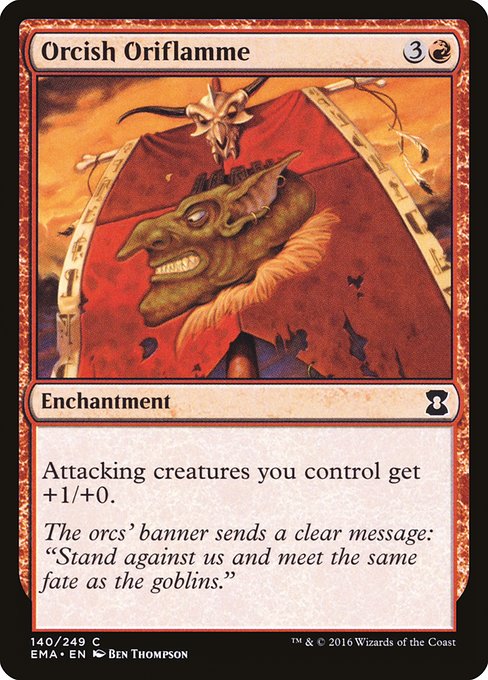 Orcish Oriflamme (Eternal Masters)