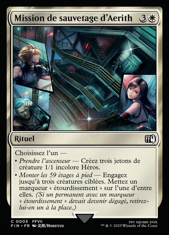 Aerith Rescue Mission (Final Fantasy) French