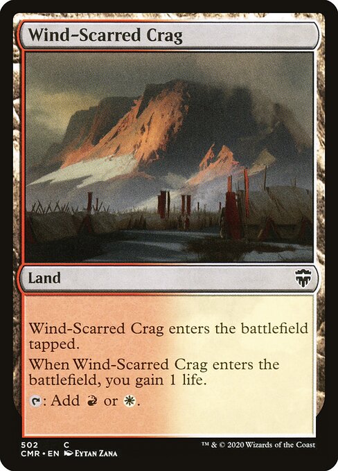 Wind-Scarred Crag (Commander Legends)