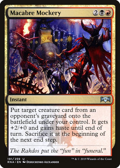 Macabre Mockery (Ravnica Allegiance)