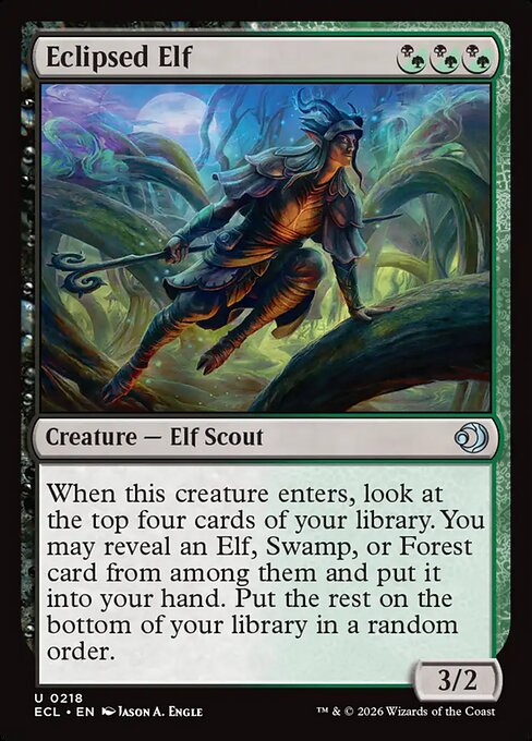 Eclipsed Elf (Lorwyn Eclipsed)