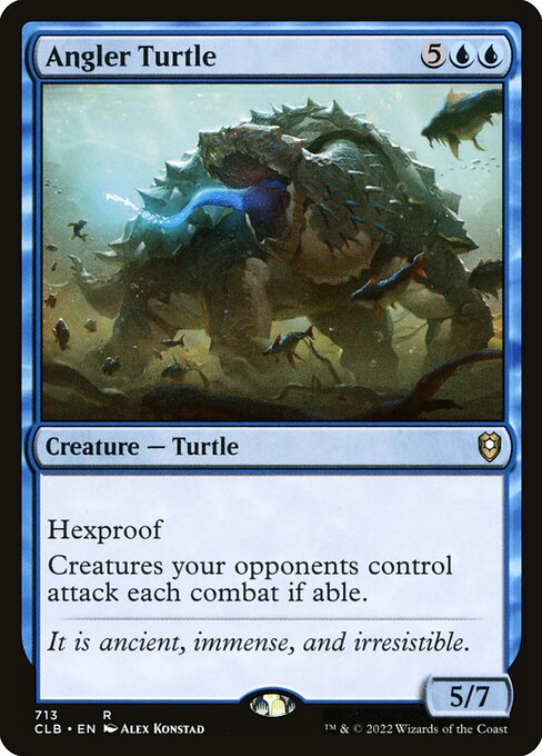 Angler Turtle (Commander Legends: Battle for Baldur's Gate)