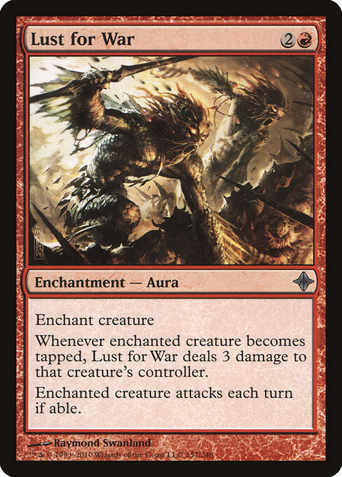 Lust for War (Rise of the Eldrazi)