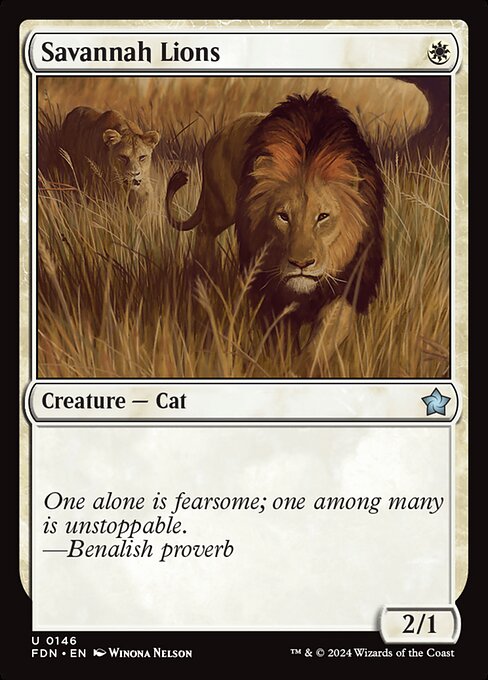 Savannah Lions (Foundations)