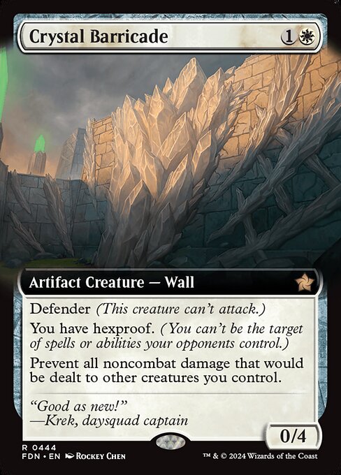 Crystal Barricade (Foundations)