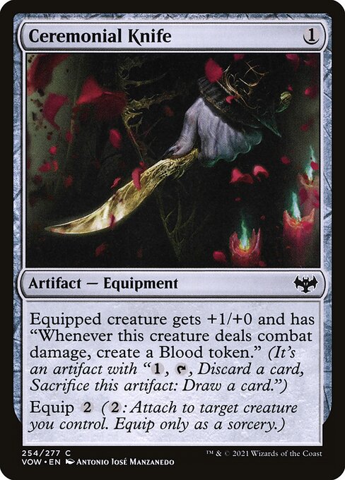 Ceremonial Knife (Innistrad: Crimson Vow)