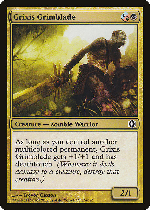 Grixis Grimblade (Alara Reborn)