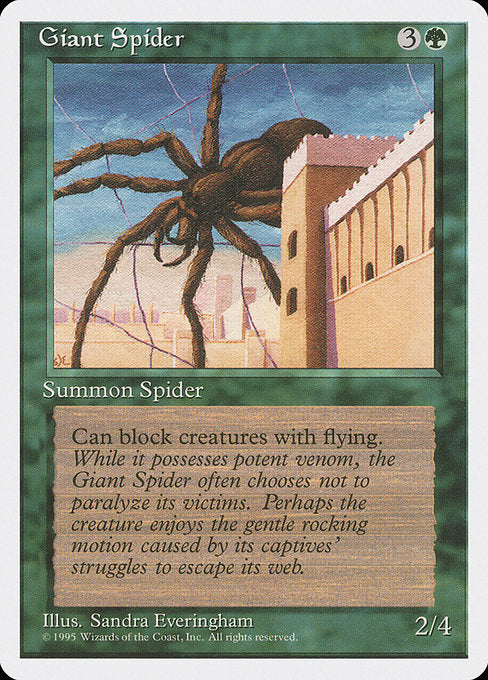 Giant Spider (Fourth Edition)
