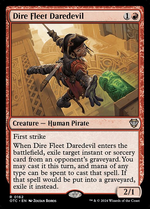 Dire Fleet Daredevil (Outlaws of Thunder Junction Commander)