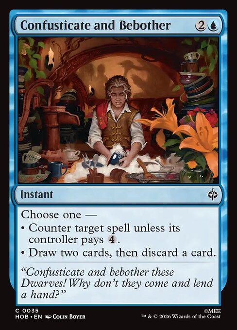 Confusticate and Bebother (The Hobbit)
