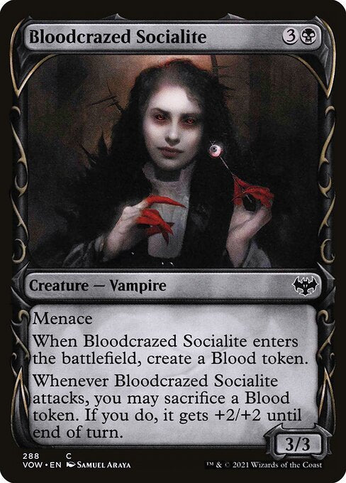 Bloodcrazed Socialite (Innistrad: Crimson Vow)
