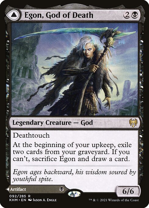 Egon, God of Death // Throne of Death (Kaldheim)