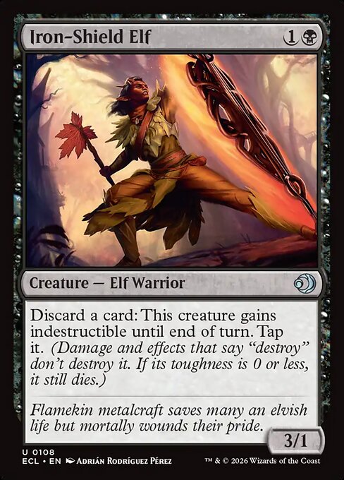 Iron-Shield Elf (Lorwyn Eclipsed)