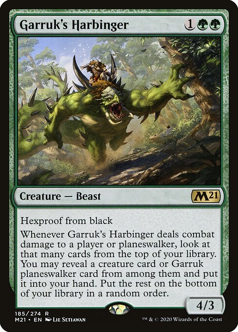 Garruk's Harbinger (Core Set 2021)