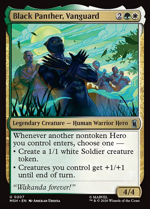 Black Panther, Vanguard (Marvel Super Heroes)