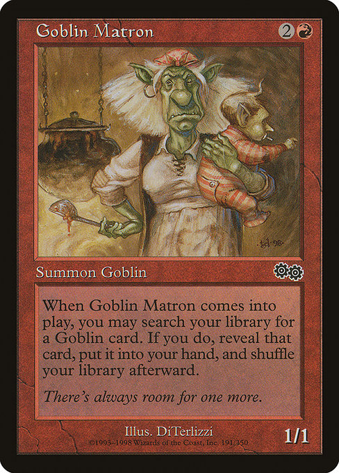 Goblin Matron (Urza's Saga)