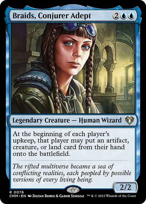 Braids, Conjurer Adept (Commander Masters)