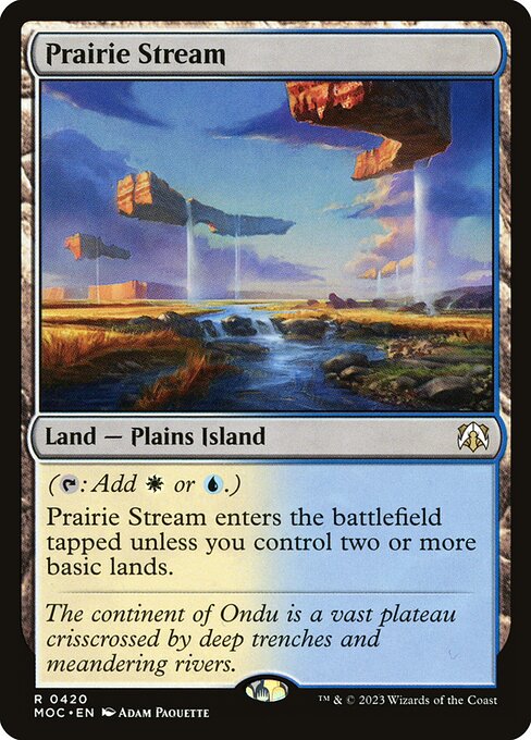 Prairie Stream (March of the Machine Commander)