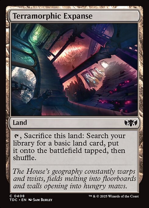 Terramorphic Expanse (Tarkir: Dragonstorm Commander)
