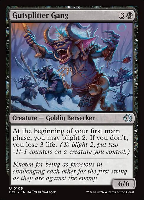 Gutsplitter Gang (Lorwyn Eclipsed)