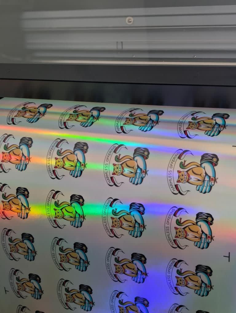 Not So Harmless Shiny Stickers