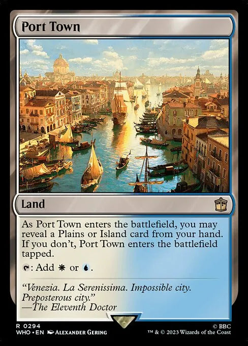 WHO Port Town
