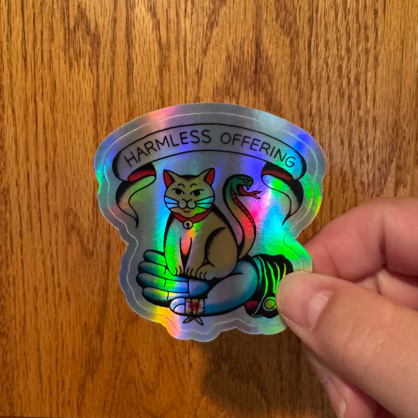 Not So Harmless Shiny Stickers