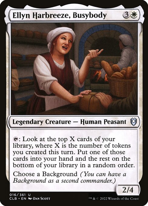 Ellyn Harbreeze, Busybody (Commander Legends: Battle for Baldur's Gate)