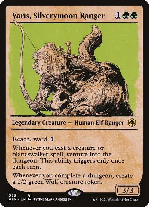 Varis, Silverymoon Ranger (Adventures in the Forgotten Realms)