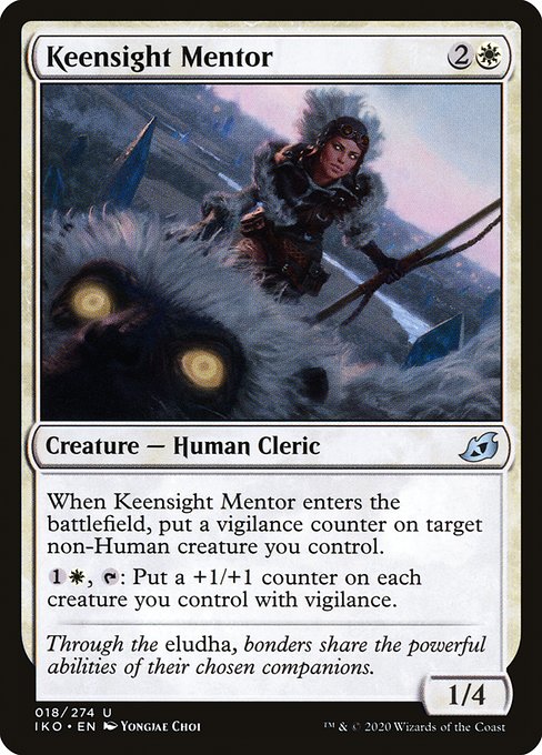 Keensight Mentor (Ikoria: Lair of Behemoths)